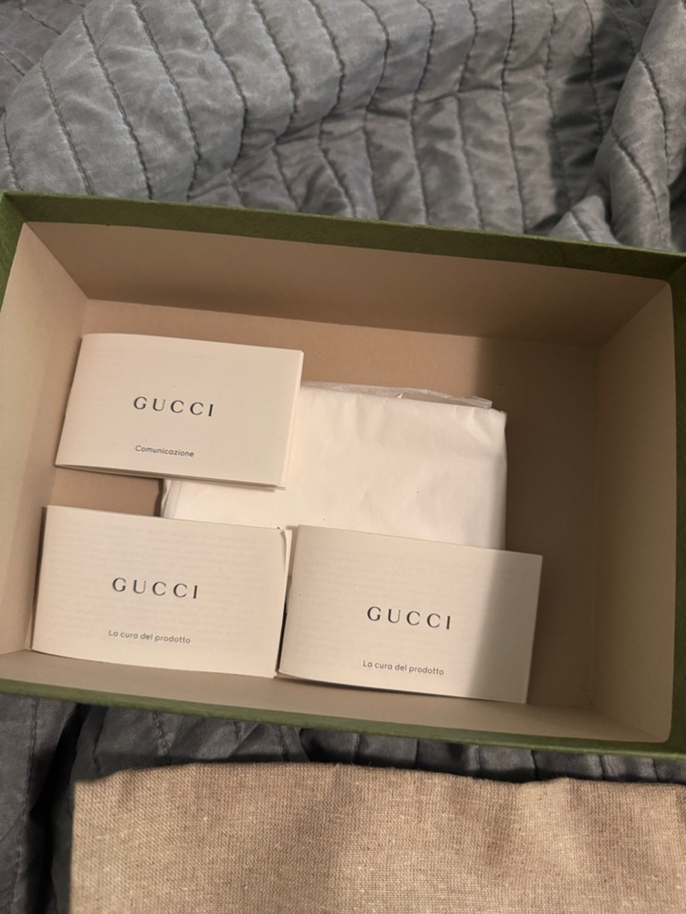 Gucci Beige/Gray Dionysus GG Mini Crossbody Bag - Picture 4 of 4